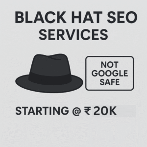 Black Hat SEO Services – Rapid Results with Risk