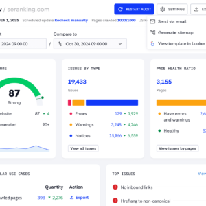 SEO Audit & Reporting – In-Depth Analysis of Website SEO Performance